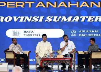 Gubernur Sumut Rakor Bersama Menteri ATR/BPN, Bahas Masalah Pertanahan dan Percepatan Sertifikasi Tanah