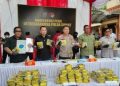 Polda Sumut dan Sumsel Ungkap Pengiriman 100 Kg Sabu Antar Provinsi