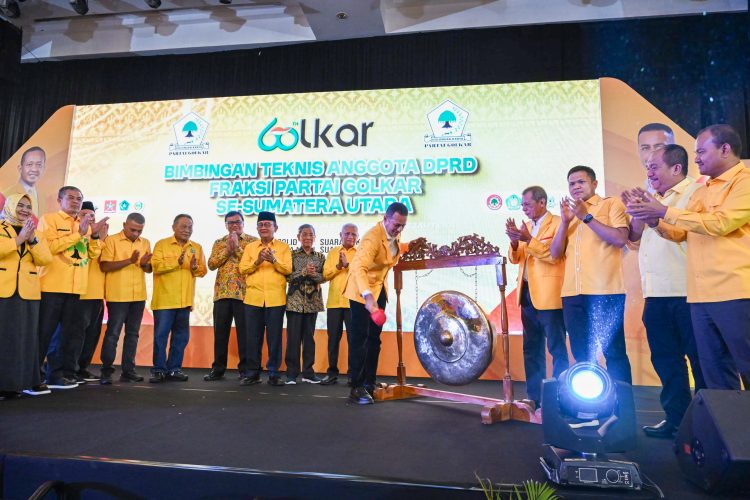 Keberadaan Fraksi Golkar di DPRD, Harus Mampu Memberikan Kontribusi Nyata Bagi Rakyat Sumut