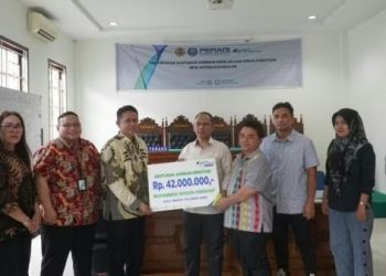 Ahli Waris Seorang Advokat Anggota PERADI  Medan Terima Santunan dari BPJS Ketenagakerjaan