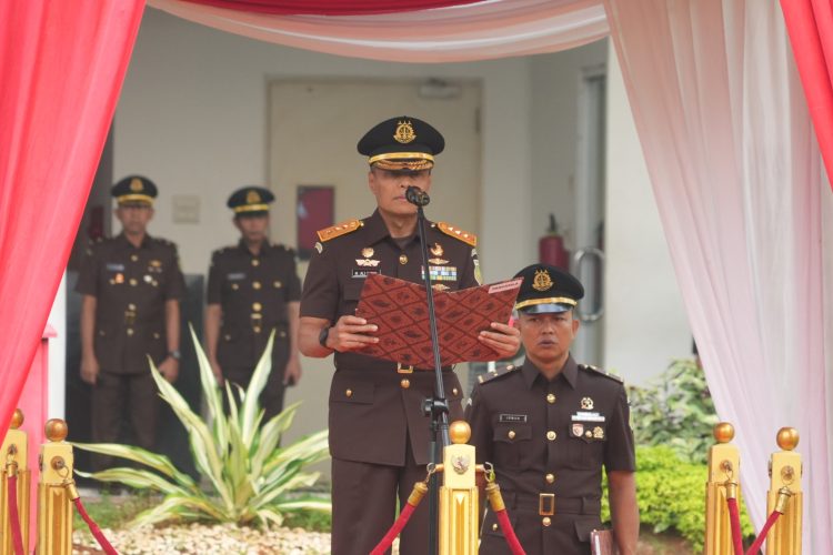Kejagung Peringati Lahirnya Pancasila, Dipimpin JAM-Pidmil Mayjen TNI M Ali Ridho