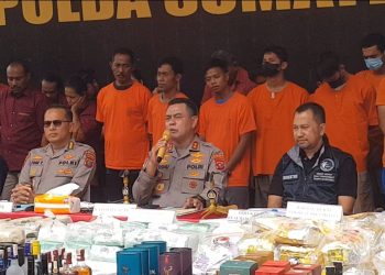 Polda Sumut Berhasil Ungkap 959 Kasus Narkoba dan Amankan 1.263 Tersangka