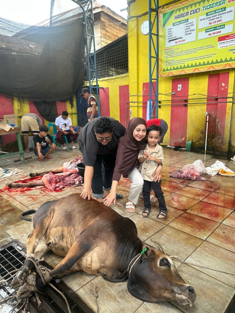 Yatibersa Laksanakan Ibadah Penyembelihan Hewan Qurban, Pembina H Musa SH MH : Terima kasih Para Donatur