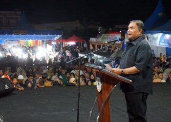 Bupati Aceh Tenggara, HM Salim Fakhry Tutup Stand Pameran Peringatan Hari Jadi Ke-51