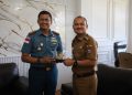 Wali Kota Tanjungbalai Mahyaruddin Salim Terima Kunjungan Danlanal TBA