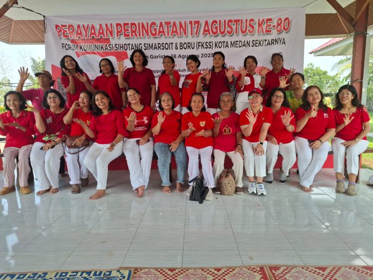 Forum Komunikasi Sihotang Simarsoit (FKSS) Medan, Gelar  Perayaan HUT RI Ke 80 di Taman Garista 
