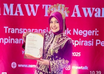 Amalia Meutia,Kepala Humas USU, Dinobatkan sebagai Tokoh PR versi MTA 2025