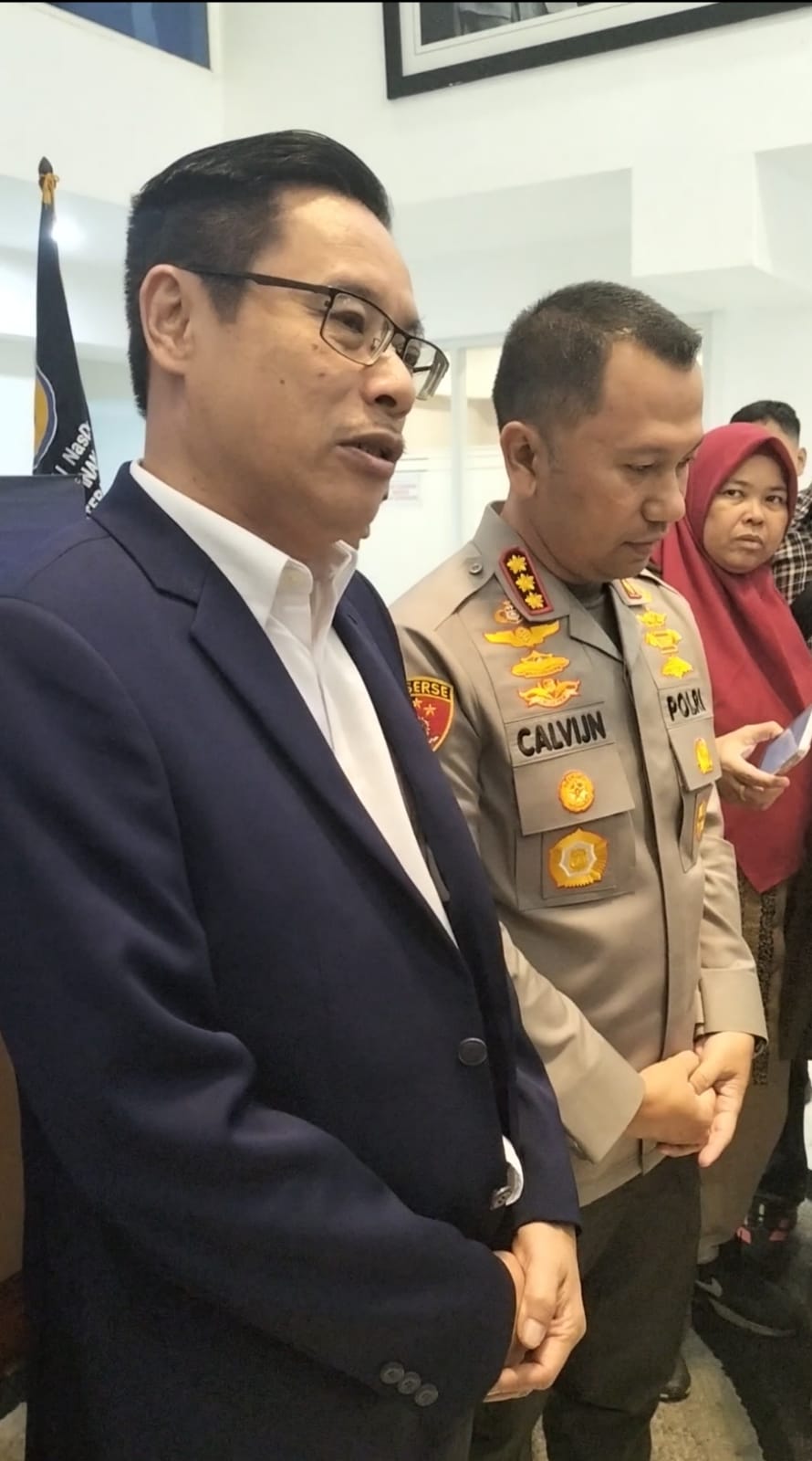 Kapolrestabes Medan, Datangi Kantor Nasdem, Minta Maaf kepada Iskandar ST