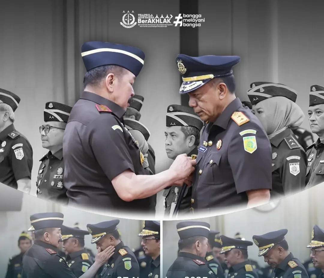 Jaksa Agung Lantik Agus Sahat Sampe Tua Lumban Gaol SH MH, Sebagai Kajati Jatim 
