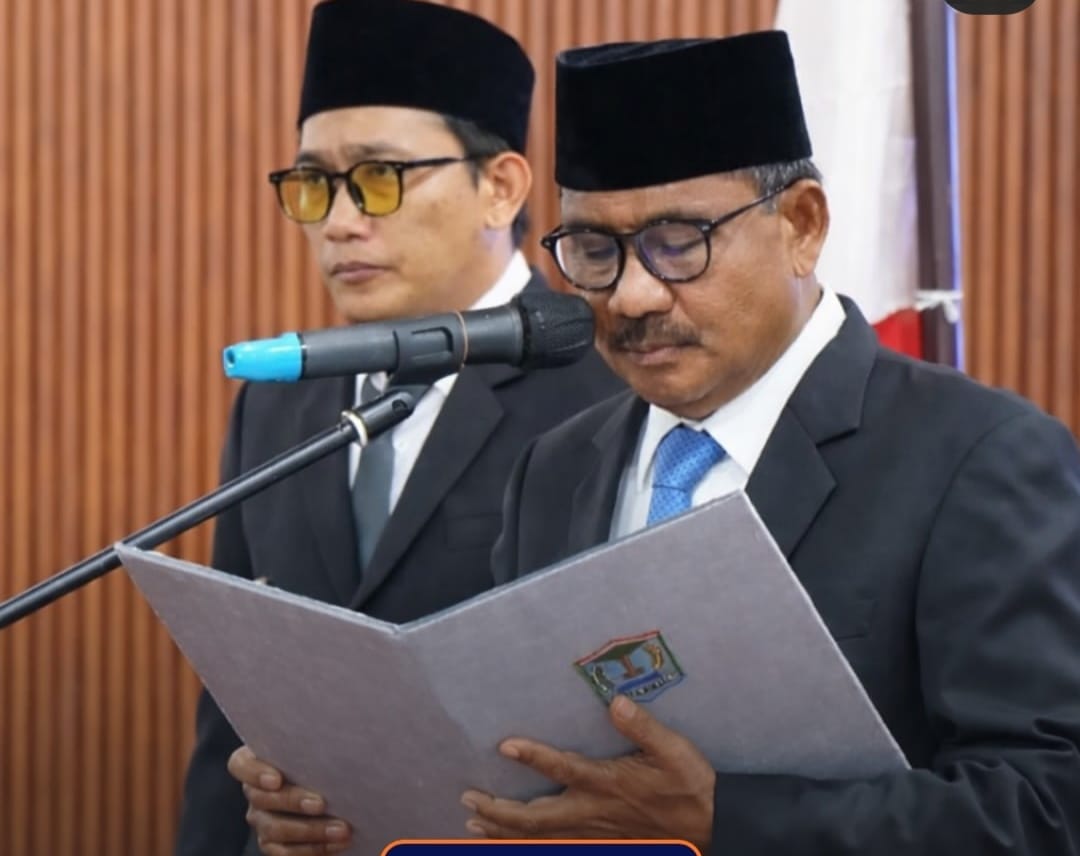 Wali Kota Binjai Lantik Sekda dan Kadis, Diantaranya Kasatpol PP Arif Budiman Sihotang 