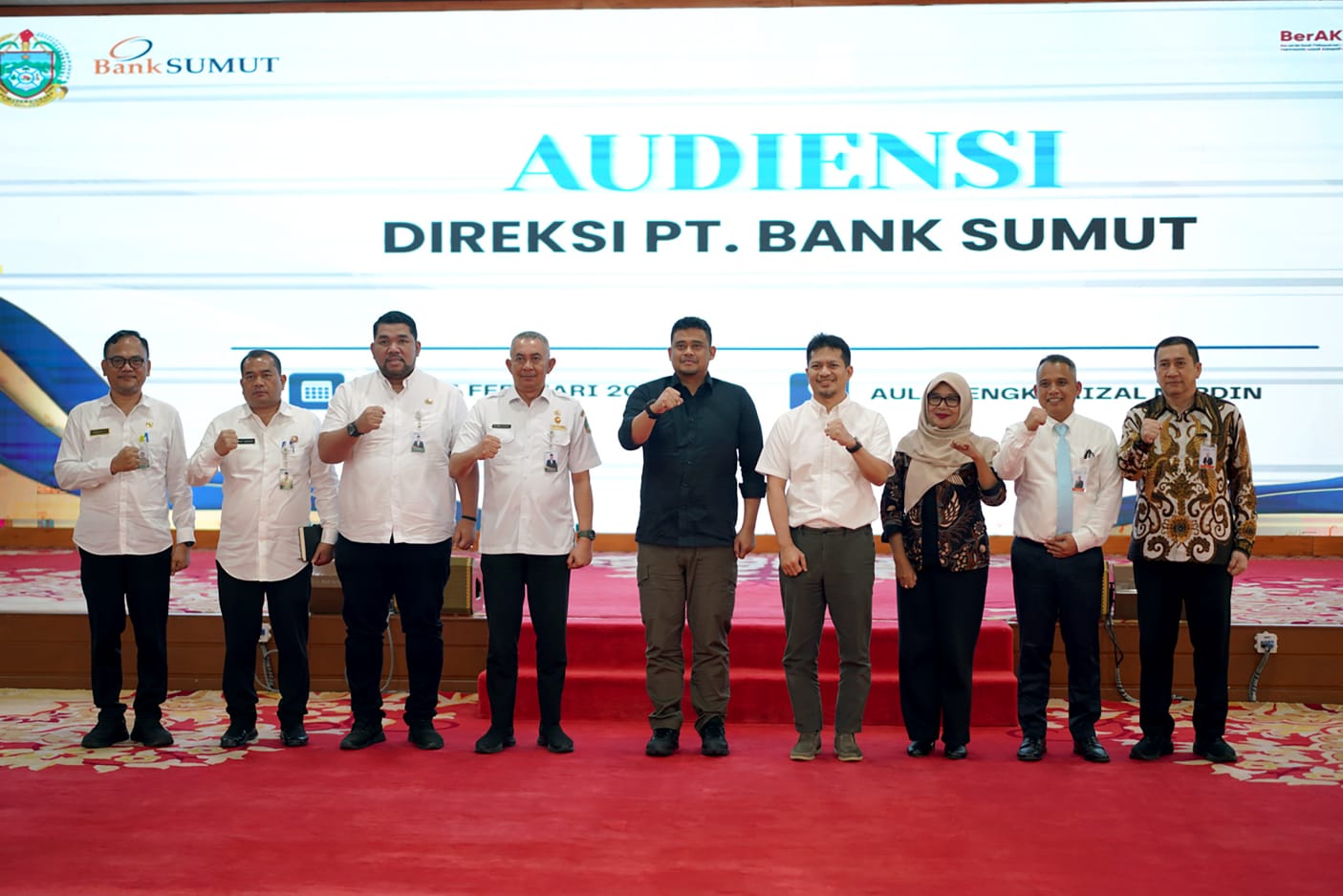 Gubernur Bobby Minta Dirut Baru Bank Sumut Lebih Progresif di Sektor Keuangan