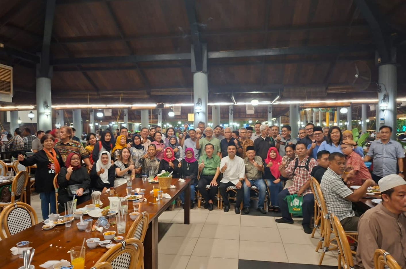 PWI Sumut dan PT CPI Food Division Buka Bersama dengan Wartawan di Lebur Kuring