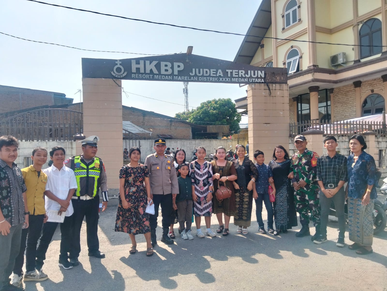 Kegiatan Ibadah Jumat Agung di Medan Utara Kondusif, Polres turut Lakukan Patroli