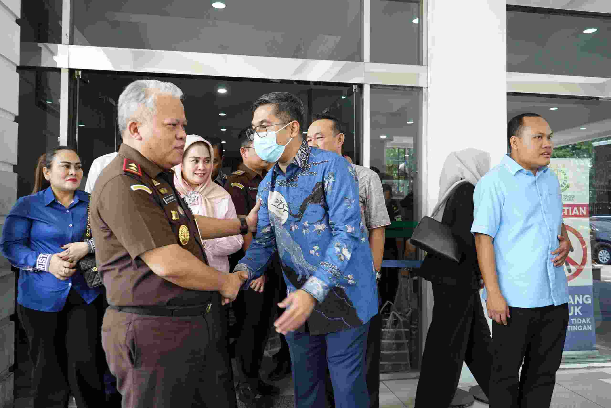 Partai Demokrat Audensi Kejati Sumut, Dukung Penegakan Hukum yang Adil dan Humanis