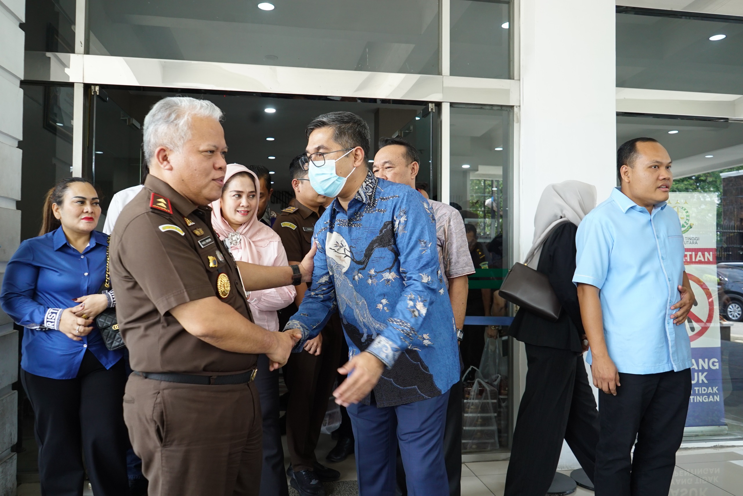 Partai Demokrat Datangi ke Kejati Sumut, Dukung Penegakan Hukum yang Adil dan Humanis