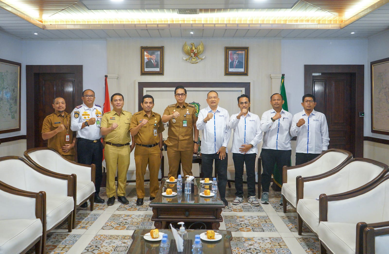 Terima Audensi Apjatel, Walikota Medan : Perlu Menata Kabel Udara yang Semrawut