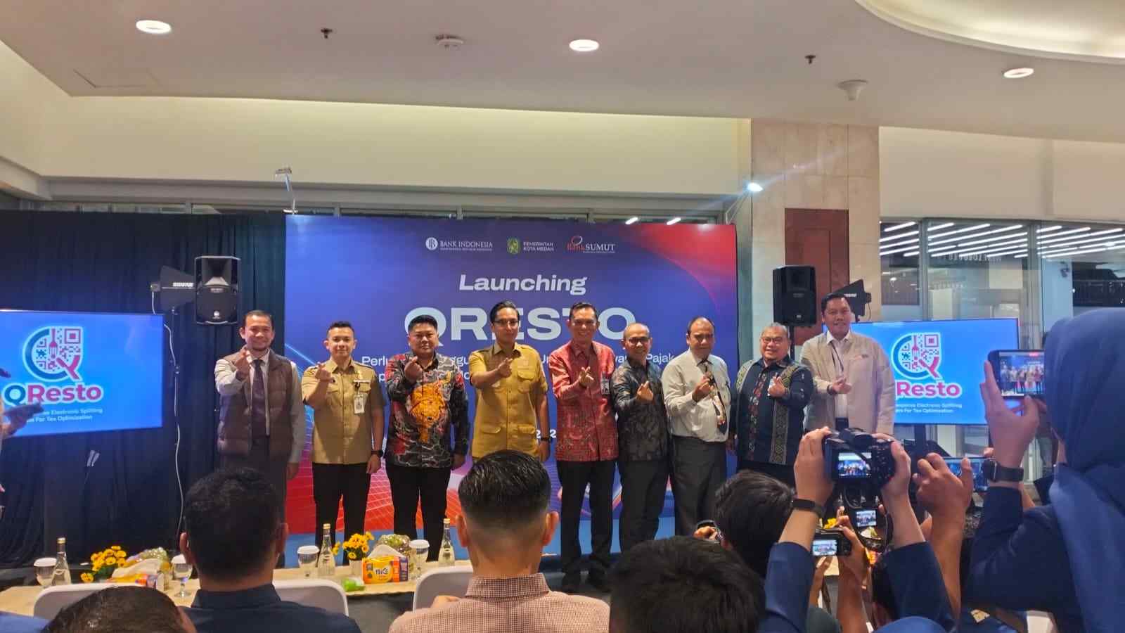 Bank Sumut–Pemko Medan Luncurkan QRESTO, Pajak Horeka Kini Masuk Kas Daerah Seketika