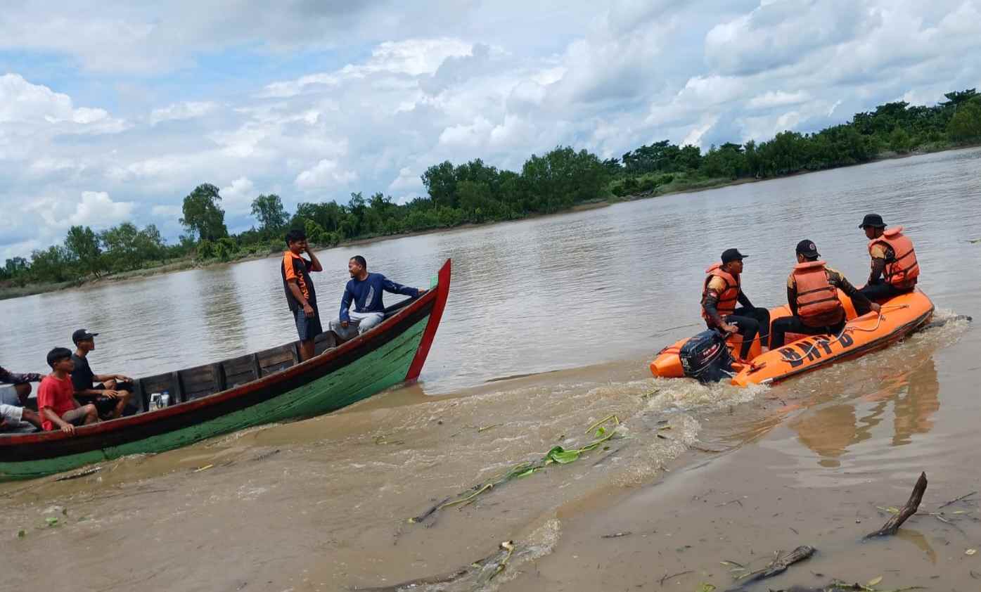 Lakimin Sihotang, Diduga Diserang Buaya Saat Mancing Ikan di Sungai Apung