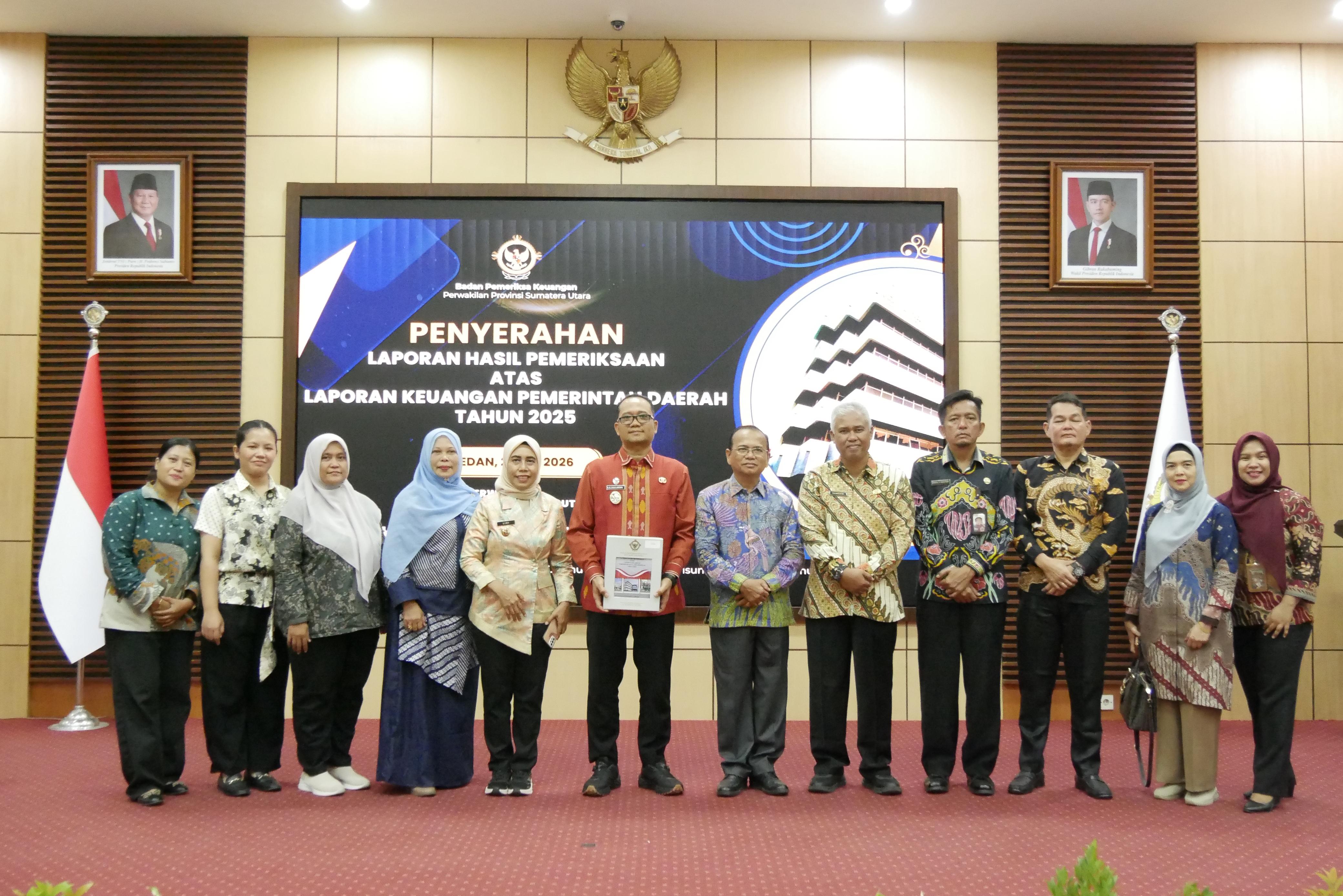 Tanjungbalai Raih Opini WTP 3 Kali Berturut-turut dari BPK RI