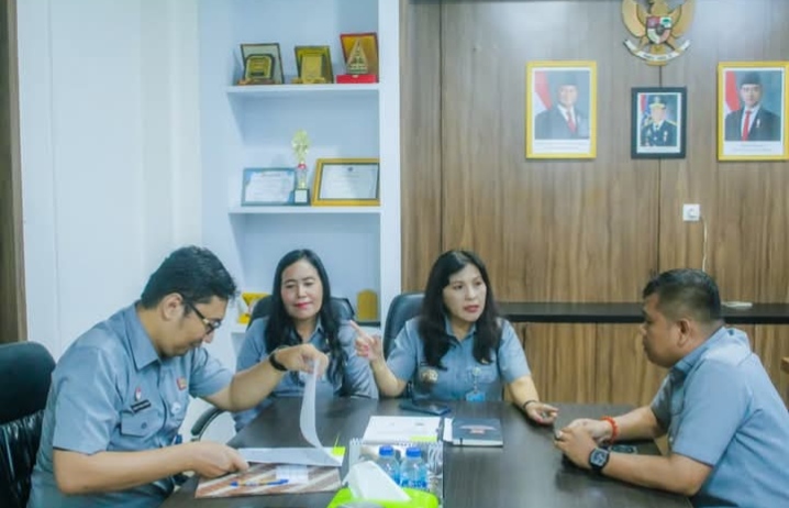 Kadiv Yankum Kanwil Kemenkum Sumut Kortini Sihotang, Pimpin Rapat Tim Kekayaan Intelektual  