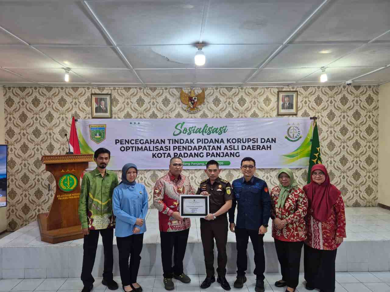 Kejari – Pemko Padang Panjang Sumbar, Gelar Pencegahan Tipikor dan Optimalisasi PAD