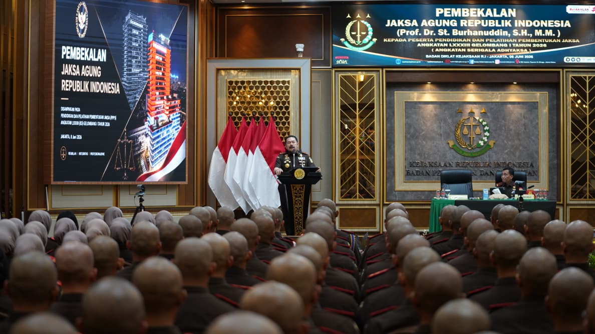 Jaksa Agung Apresiasi Kabandiklat Kejaksaan RI Leo Simanjuntak, Saat Bekali Calon Jaksa
