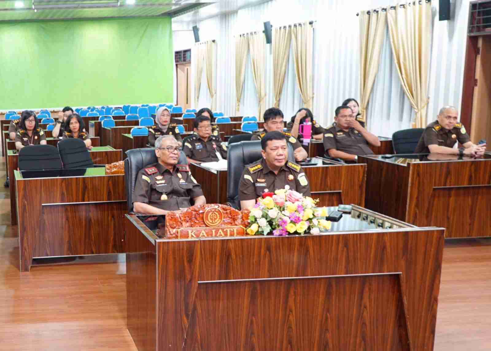Aspema Ronal Bakara Dampingi Kajati Sumut Saksikan Kegiatan Penyerahan Hasil Lelang BPA Rp1,02 Triliun ke Menkeu