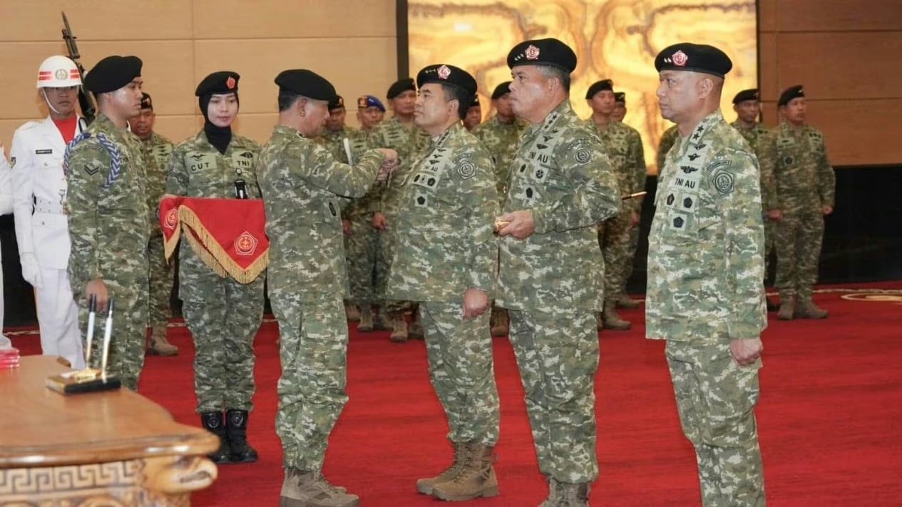 Kasum TNI Letjen TNI Richard Tampubolon, Pimpin Sertijab Komandan Sesko TNI serta Pangkogabwilhan II 