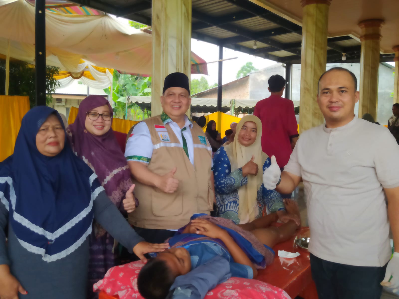 HUT ke-6, Yatibersa Gelar Khitanan Massal 250 Anak, Cek Kesehatan Gratis dan Santunan Anak Yatim 