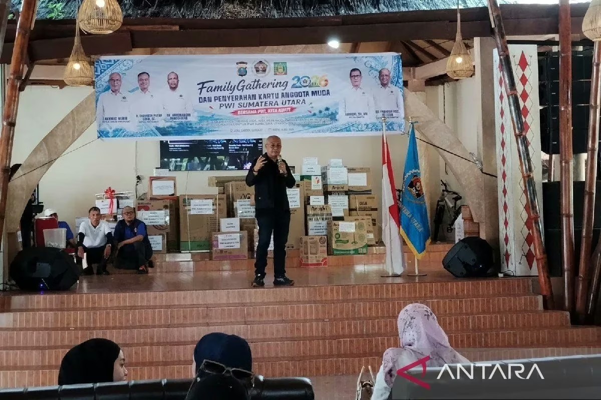 Ketua Umum PWI Pusat Ahkmad Munir, Ingatkan Anggota PWI Jangan Terlibat Narkoba dan Judi
