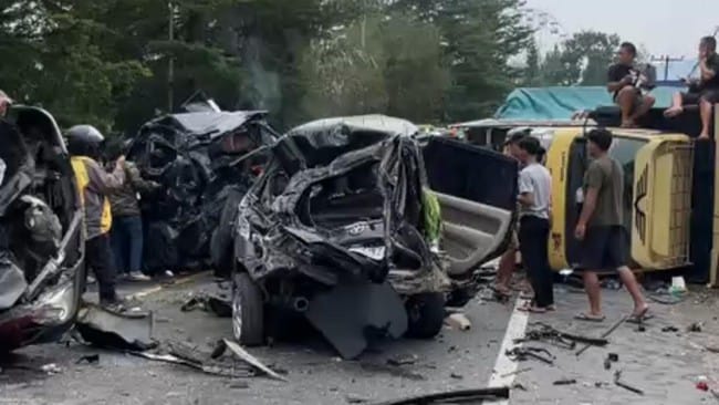 Tabrakan Beruntun Kendaraan di Sibolangit, 4 Tewas, Sopir Fuso Diamankan