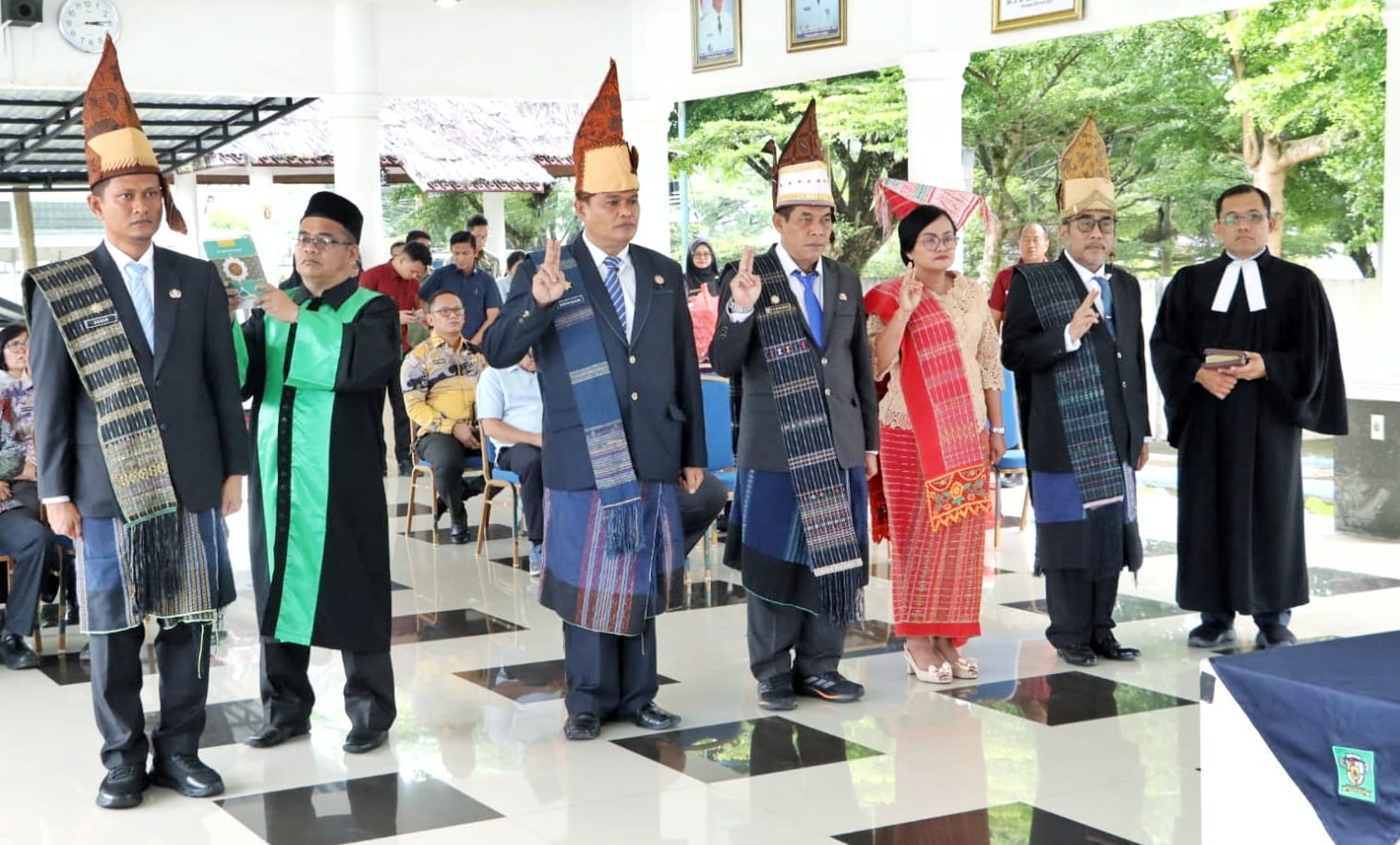  5 Pejabat Pimpinan Tinggi Pratama, Dilantik Bupati Simalungun 