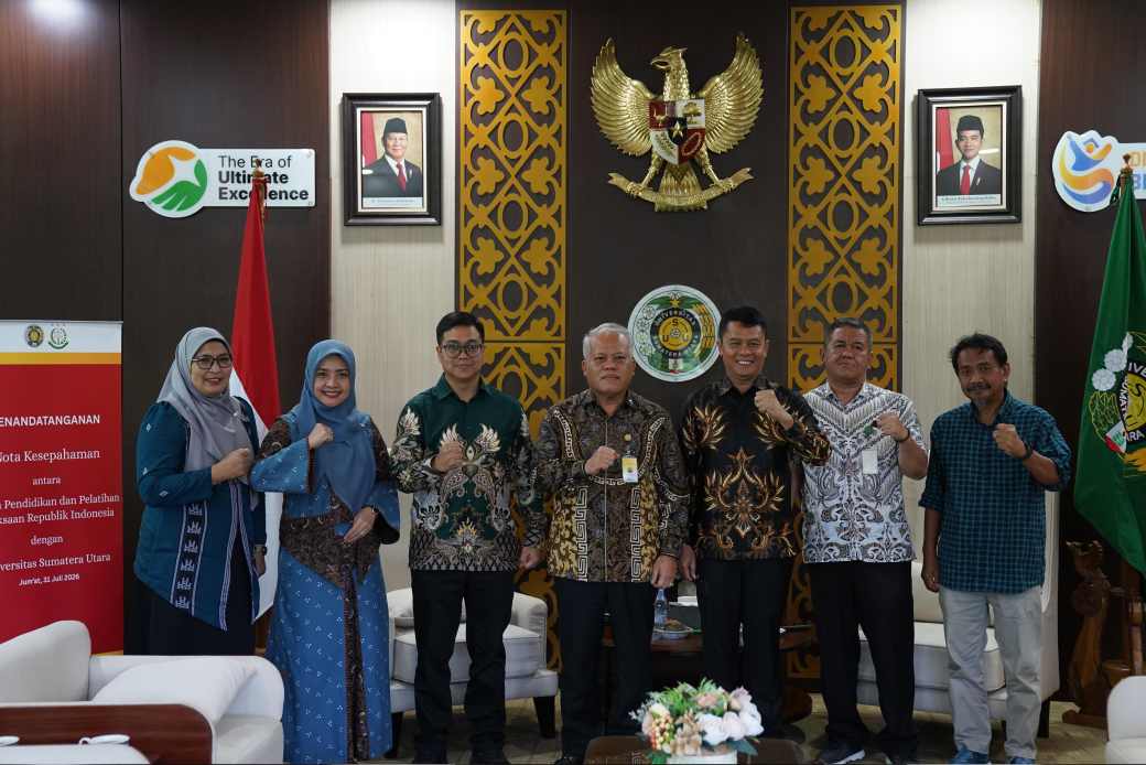 Memperkuat Kwalitas SDM, Badiklat Kejaksaan Gandeng 3 Universitas Besar Termasuk USU  