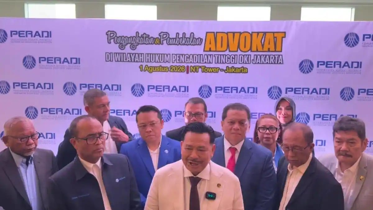 Lantik 650 Advokat di Jakarta, Otto Hasibuan : Setahun Peserta UPA Sekitar 8.000 – 9.000 Orang