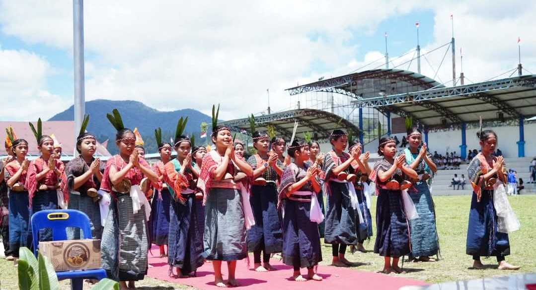 Tarian Tumba, Tampil pada Peringatan Hari Kemerdekaan RI ke-81 di Taput