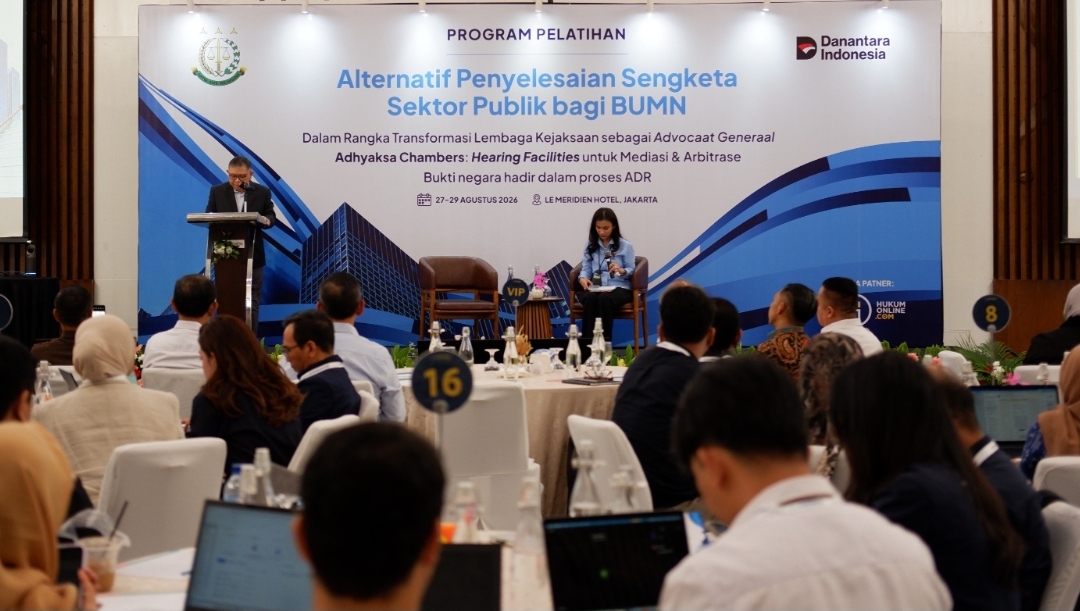 Dibuka Jamdatun, 112 Perwakilan dari 68 BUMN Ikuti Pelatihan Alternatif Penyelesaian Sengketa Sektor Publik