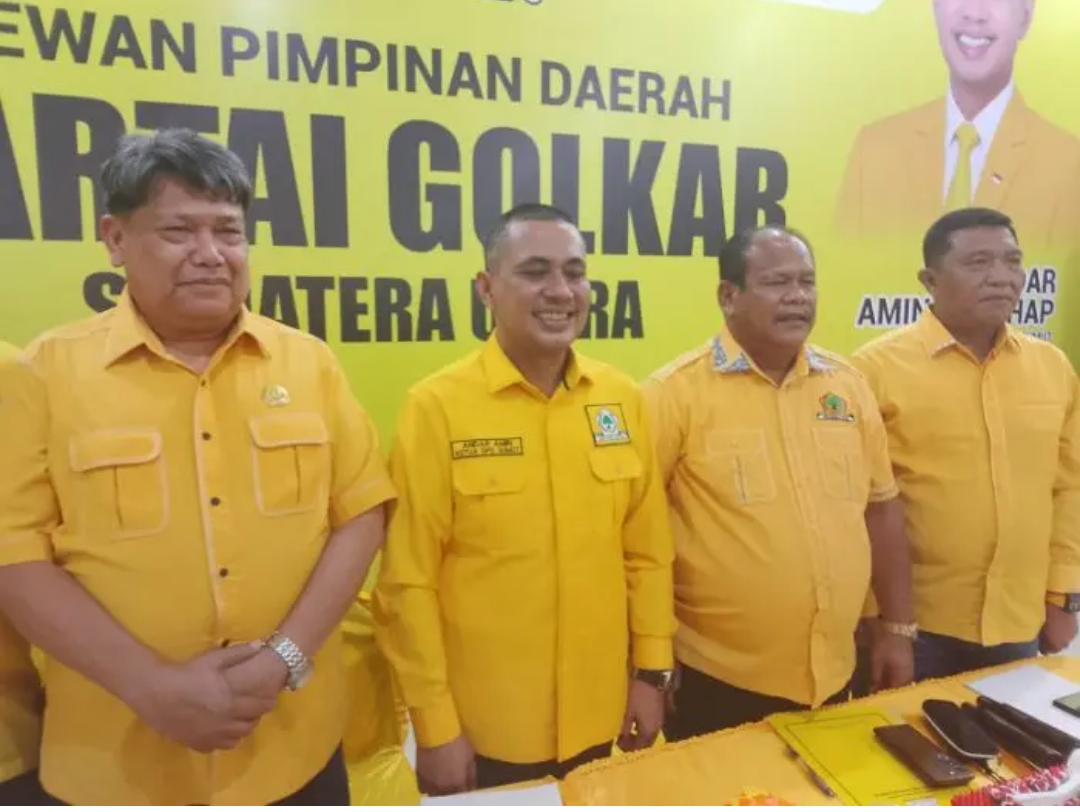 SK Baru DPD Partai Golkar Sumut, Ketua Andar Harahap, Sekretaris Viktor Silaen, Gelar Rapat Pleno Hadir 186