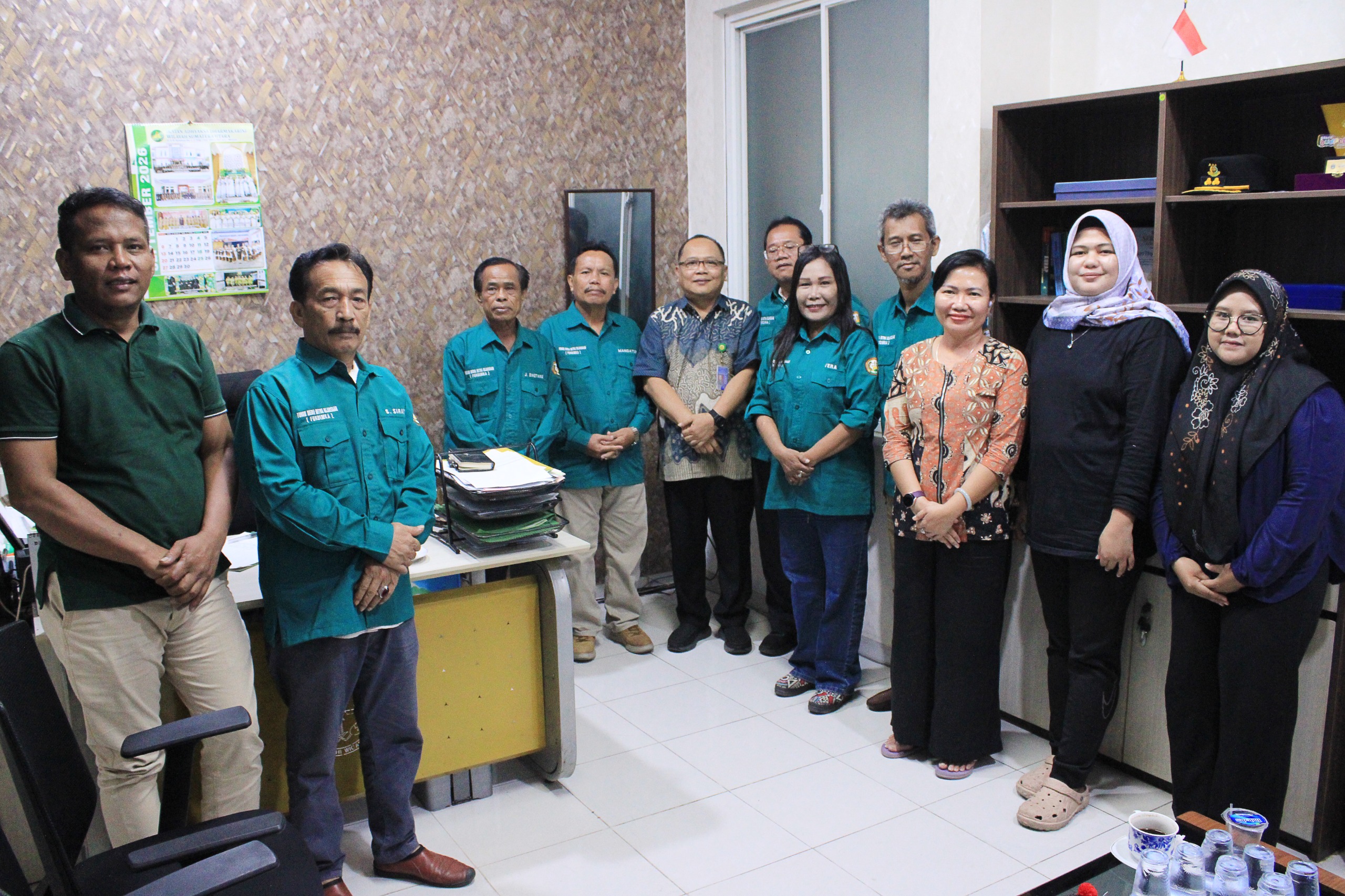 Kasi Penkum Kejati Sumut Terima Kunjungan Silaturahmi Fordimka