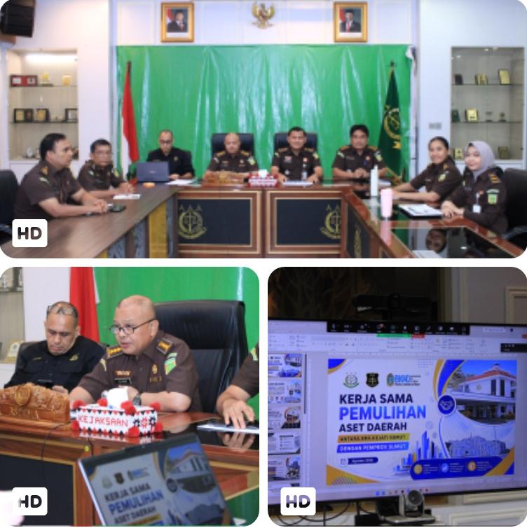 Kejati Sumut dan Kejari Gelar Rakor, Persiapan Kerjasama Pemulihan Aset Pemerintah se Sumut 