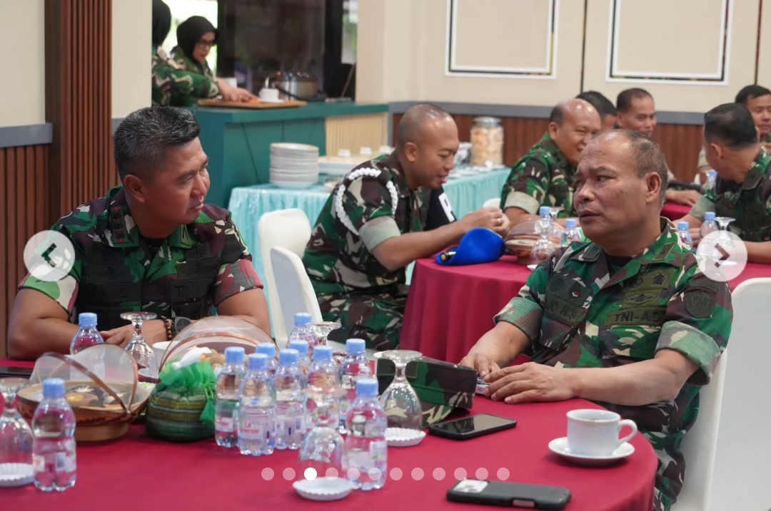 Tingkatkan Akuntabilitas, Korem 022/PT Terima Tim Wasrik Itjenad Dipimpin Brigjen TNI Tojo H Simanjuntak
