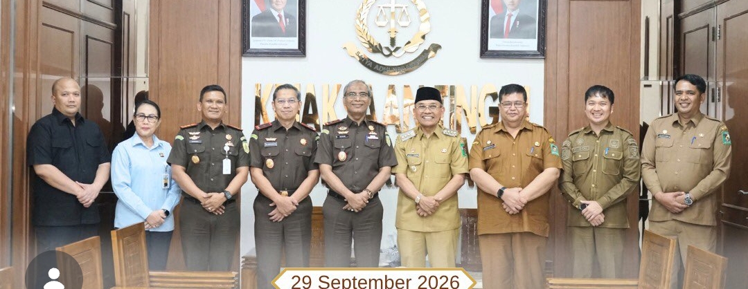 Kajati Sumut Terima Kunjungan Bupati Simalungun Didampingi Kajari  