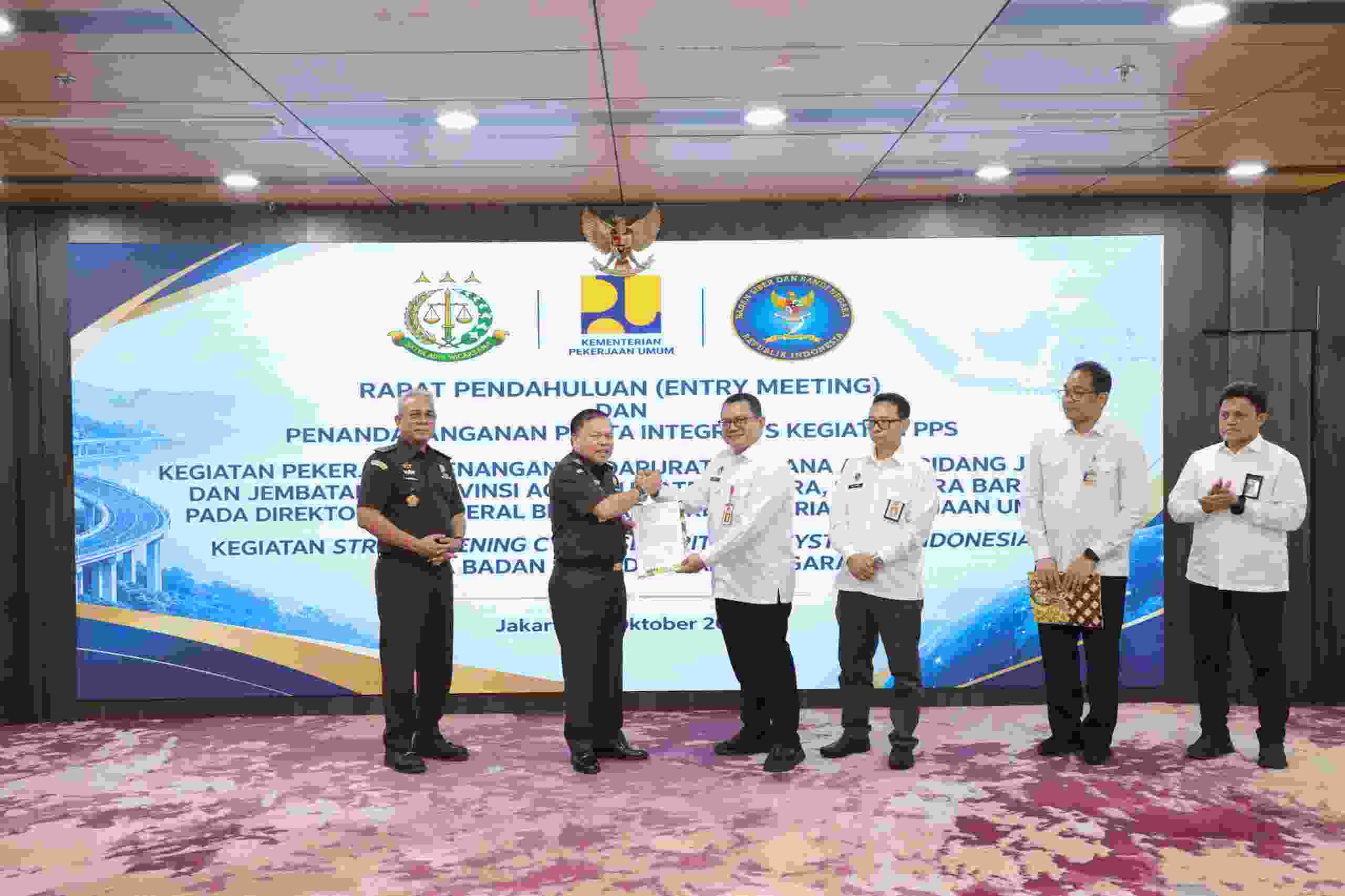 Entry Meeting, Direktorat IV Jamintel Kawal Proyek Penanganan Bencana, Termasuk Sumut Rp 1,34 Triliun 