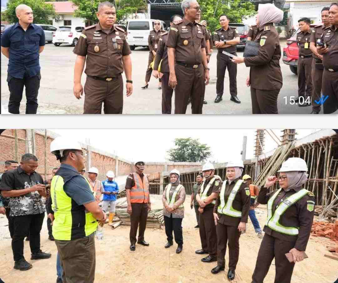 Kajati Sumut Cek Pembangunan Rupbasan, dan Sosialisasi Pencegahan Korupsi di Pemkab Langkat